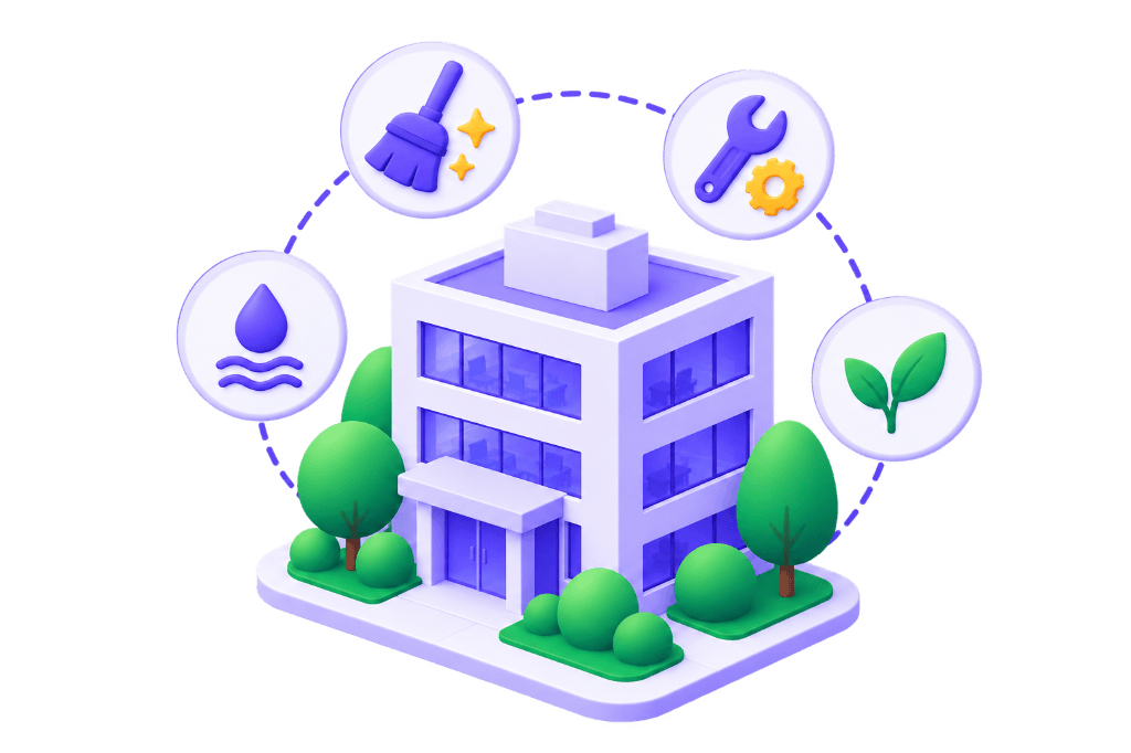 Facility management et coordination de prestataires sur site